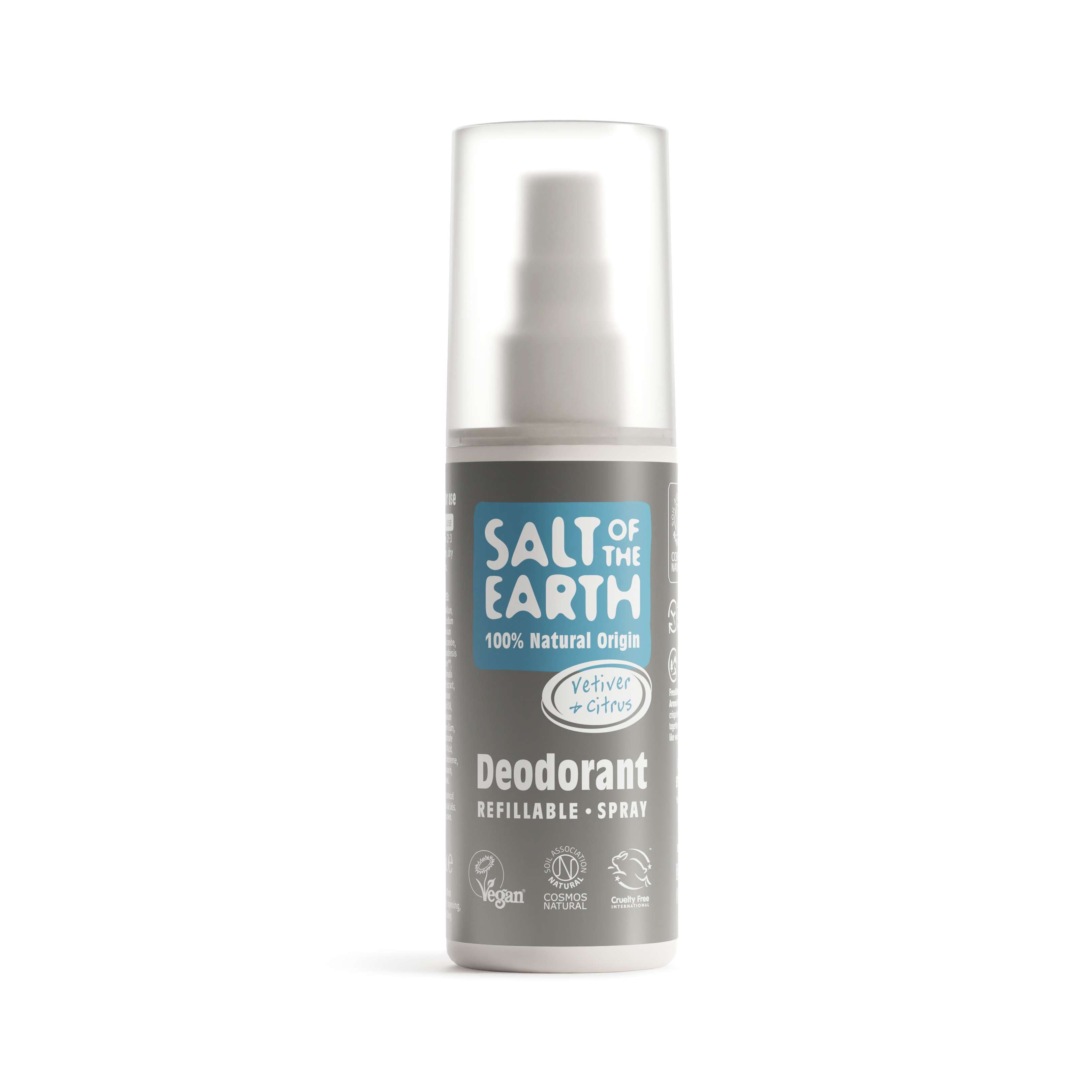 Salt of the Earth Deo Spray - Vetiver & Citrus - 100ml