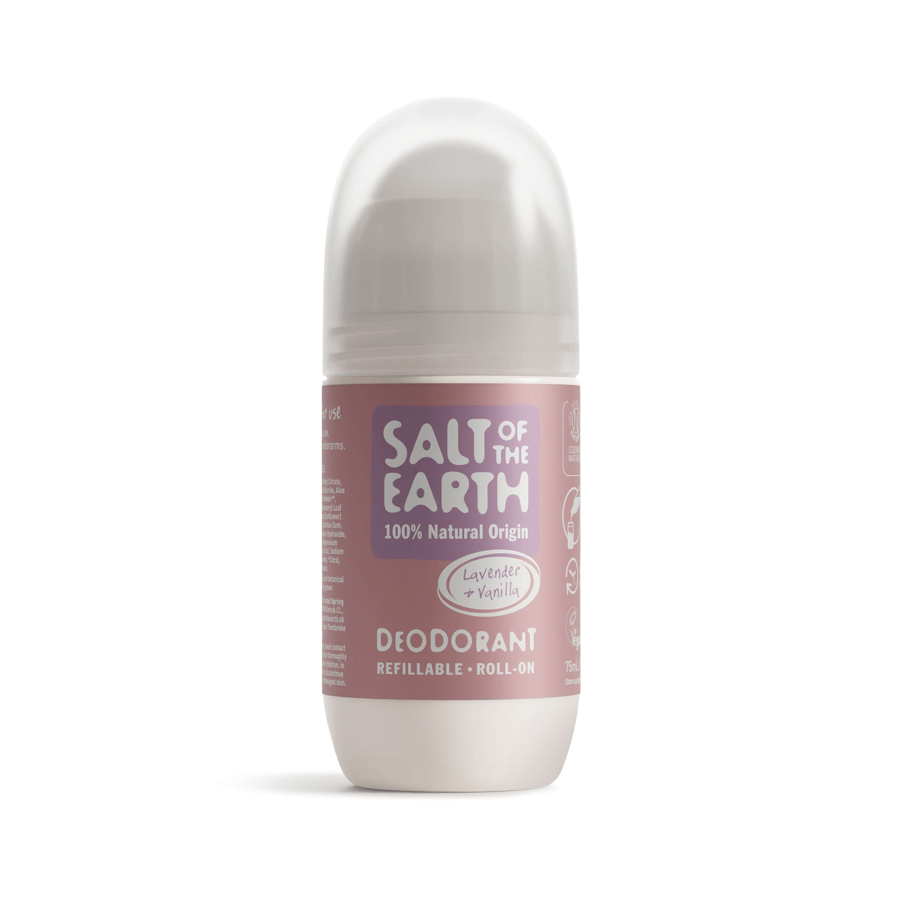 Salt of the Earth Deo Rollon - Lavender & Vanilla - 75ml