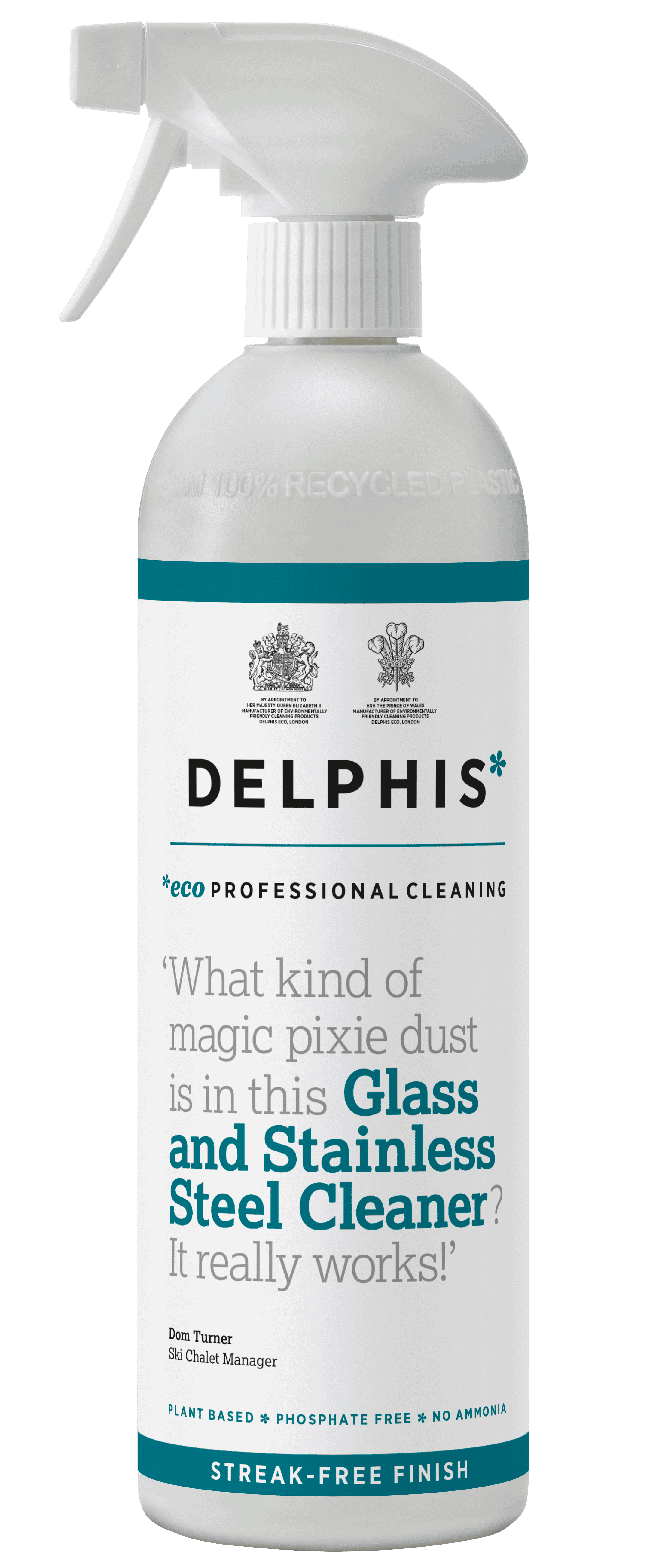 Delphis Eco Glass & Stainless Steel Cleaner - 700ml