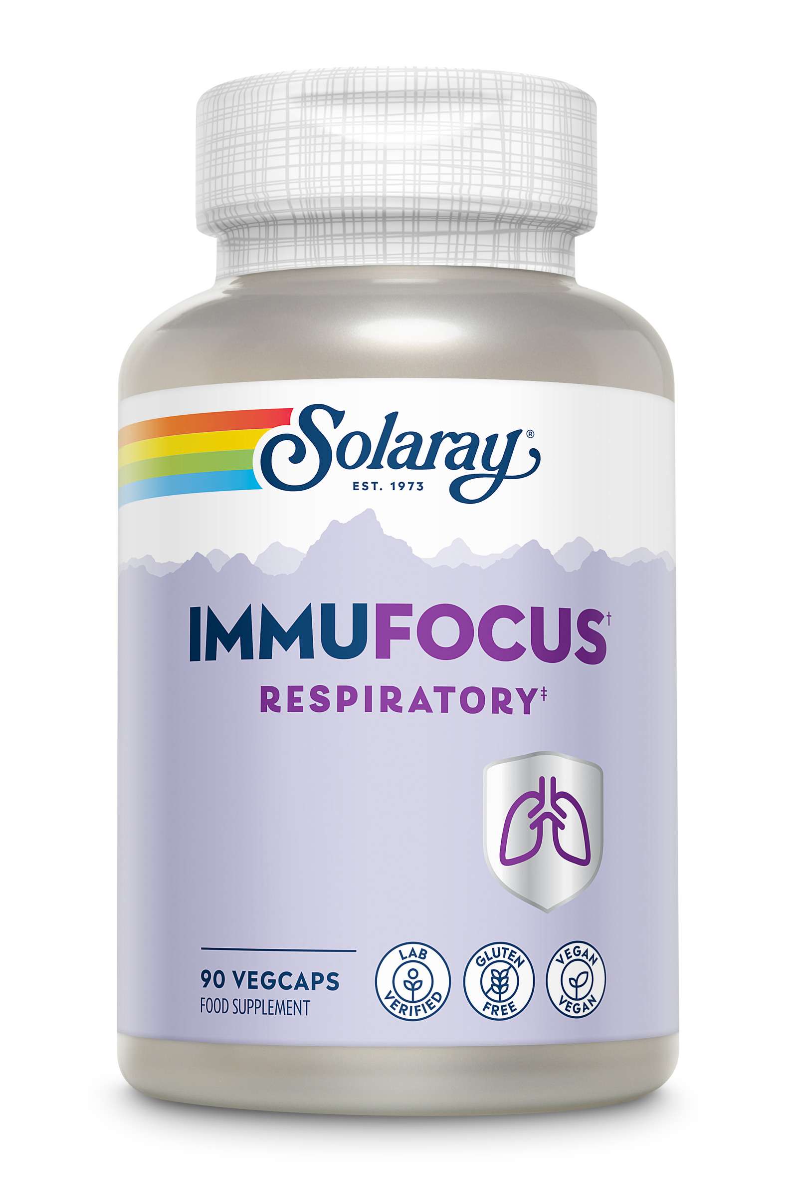 Solaray Immufocus Respiratory - 90caps
