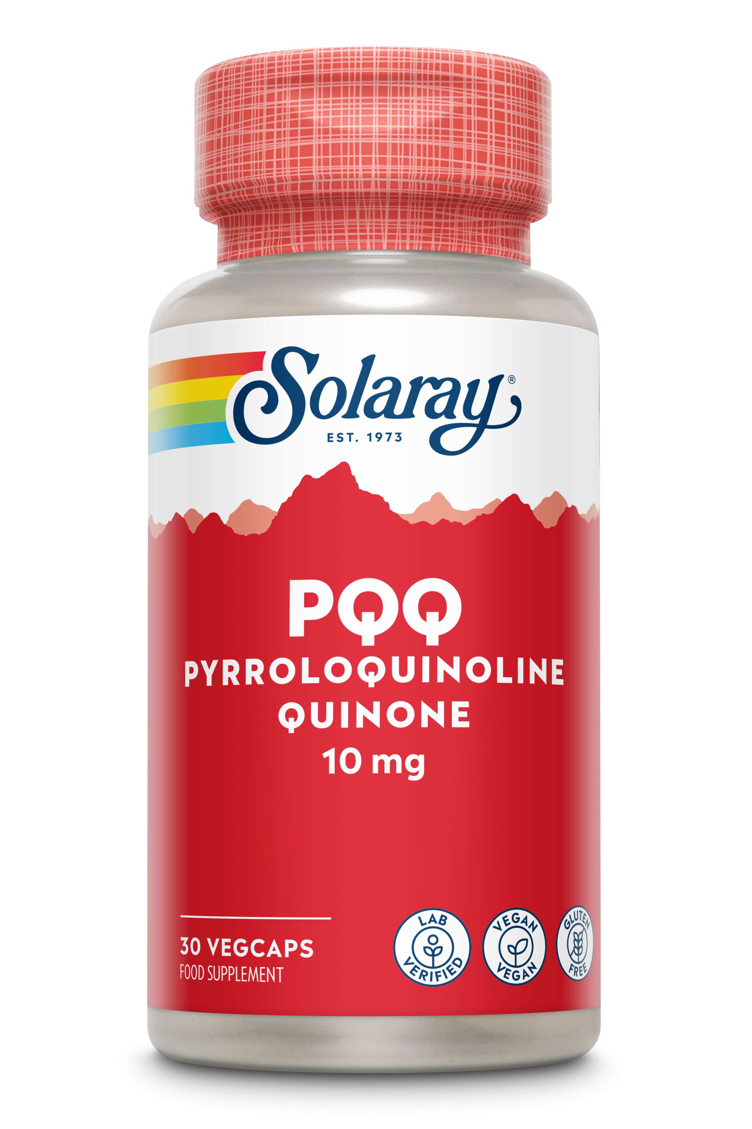 Solaray PQQ - Pyrroloquinoline Quinone - 10mg - 30caps