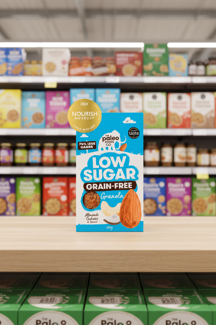 Paleo Foods Co Low Sugar Grain Free Granola - 285g