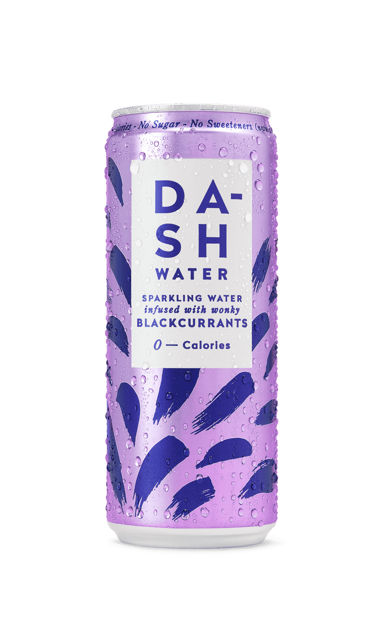 12 x Dash Water Sparkling Blackcurrant - 330ml
