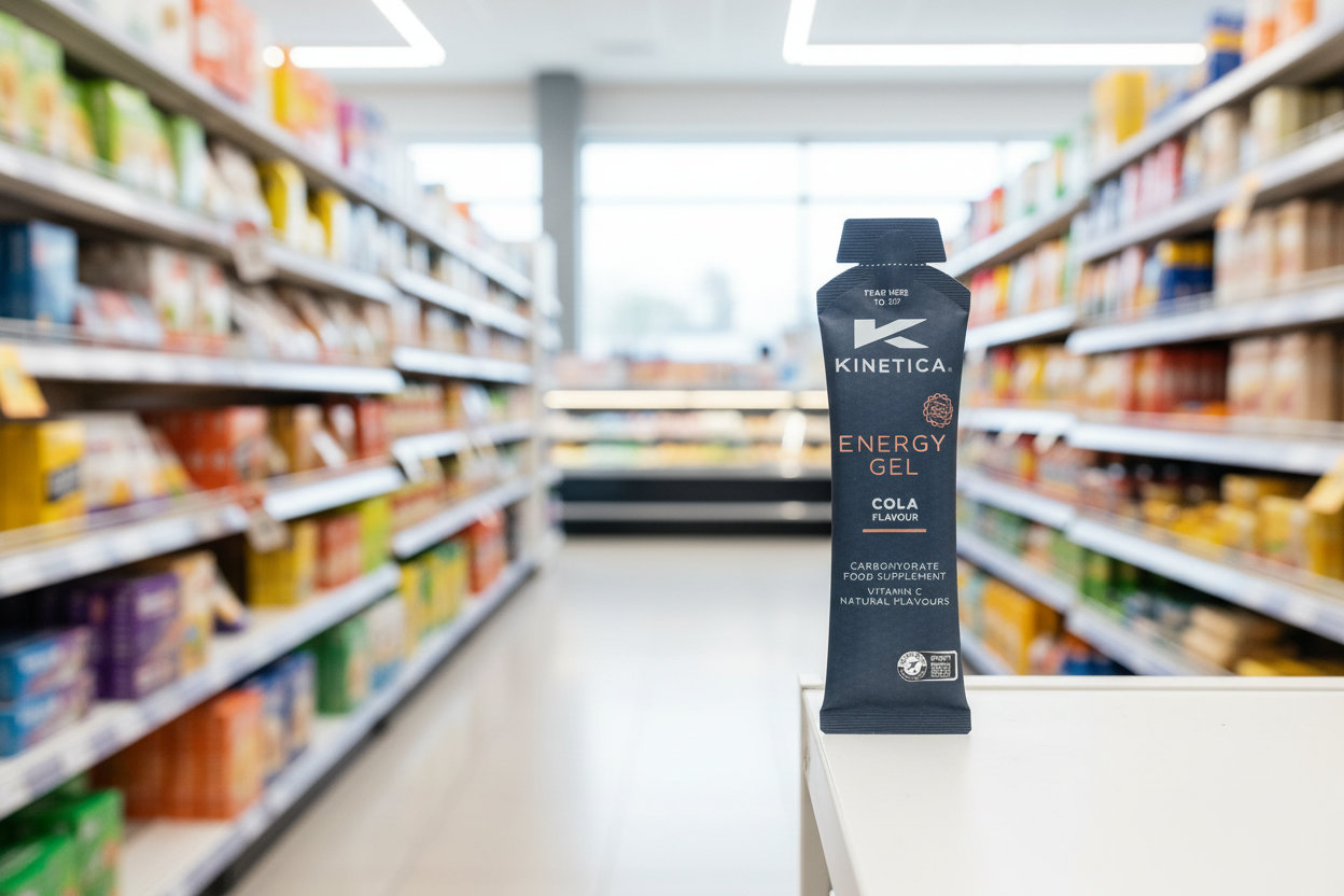 24 x Kinetica Energy Gel Cola Flavour 70ml