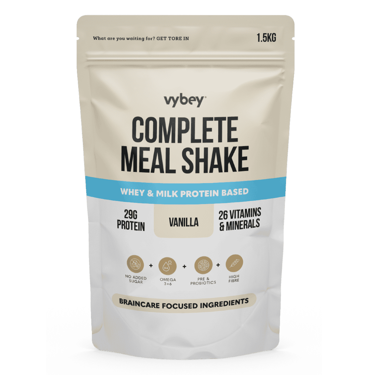 Vybey Complete Meal Powder - Vanilla - 1.5kg
