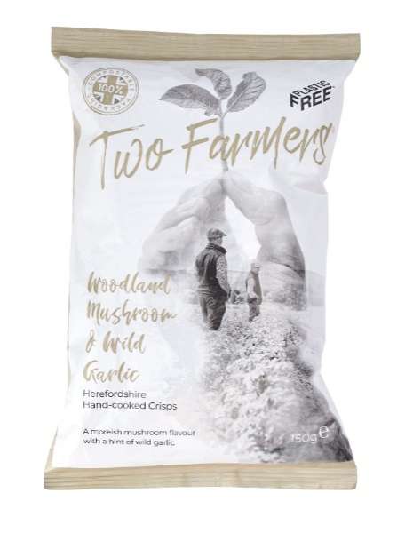 12 x Two Farmers Woodland Mushroom & Wild Garlic - 150g