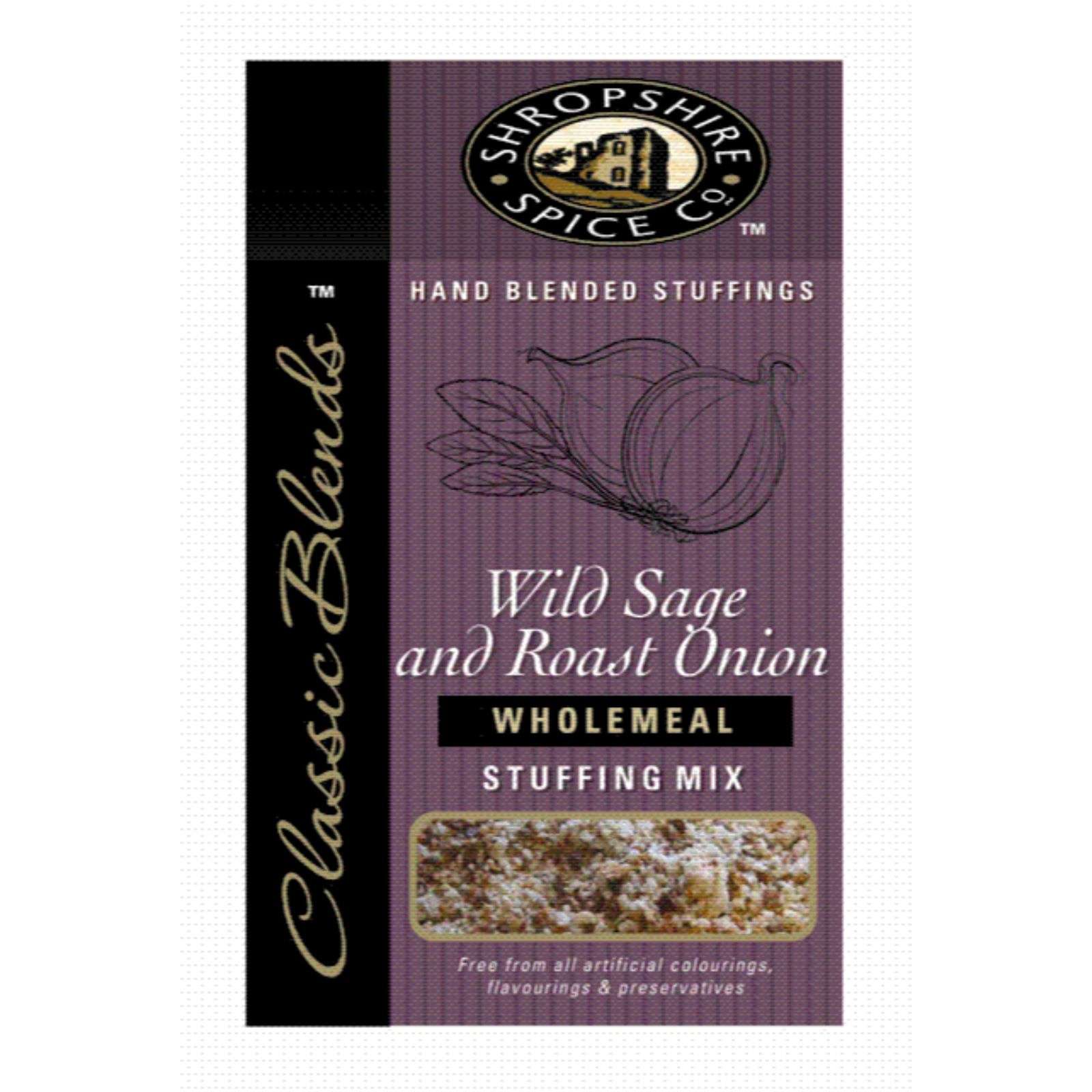 6 x Shropshire Spice Wild Sage & Onion Stuffing - 150g