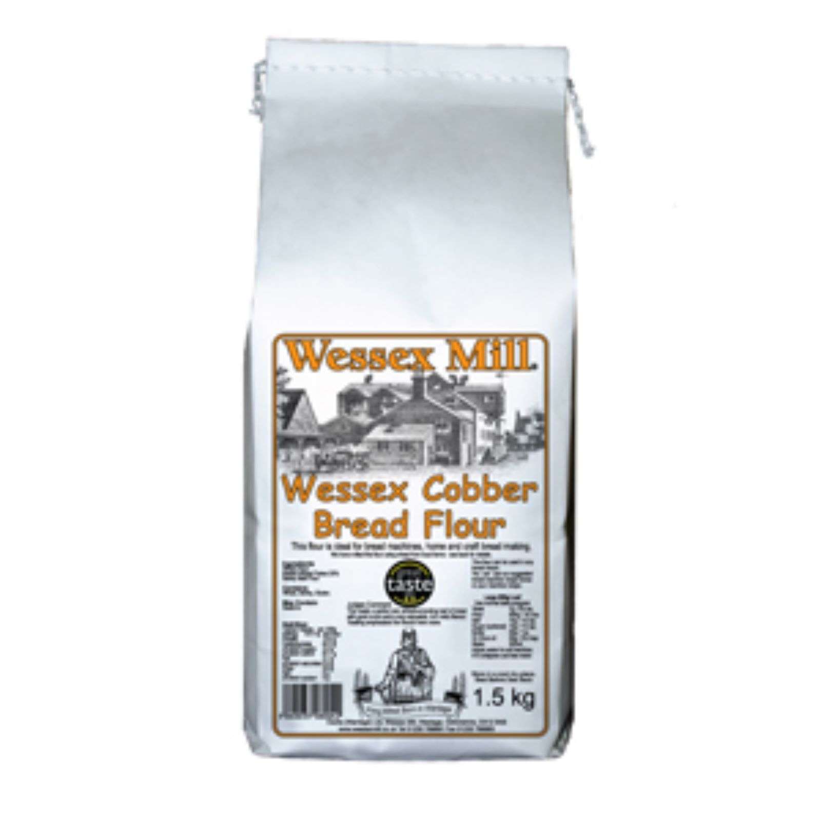 5 x Wessex Mill Wessex Cobber Bread Flour - 1.5kg