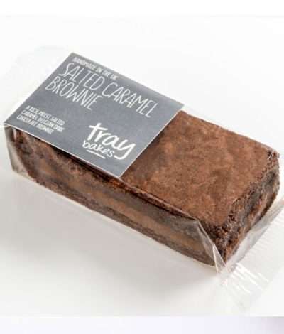Traybakes Salted Caramel Brownie - 12g