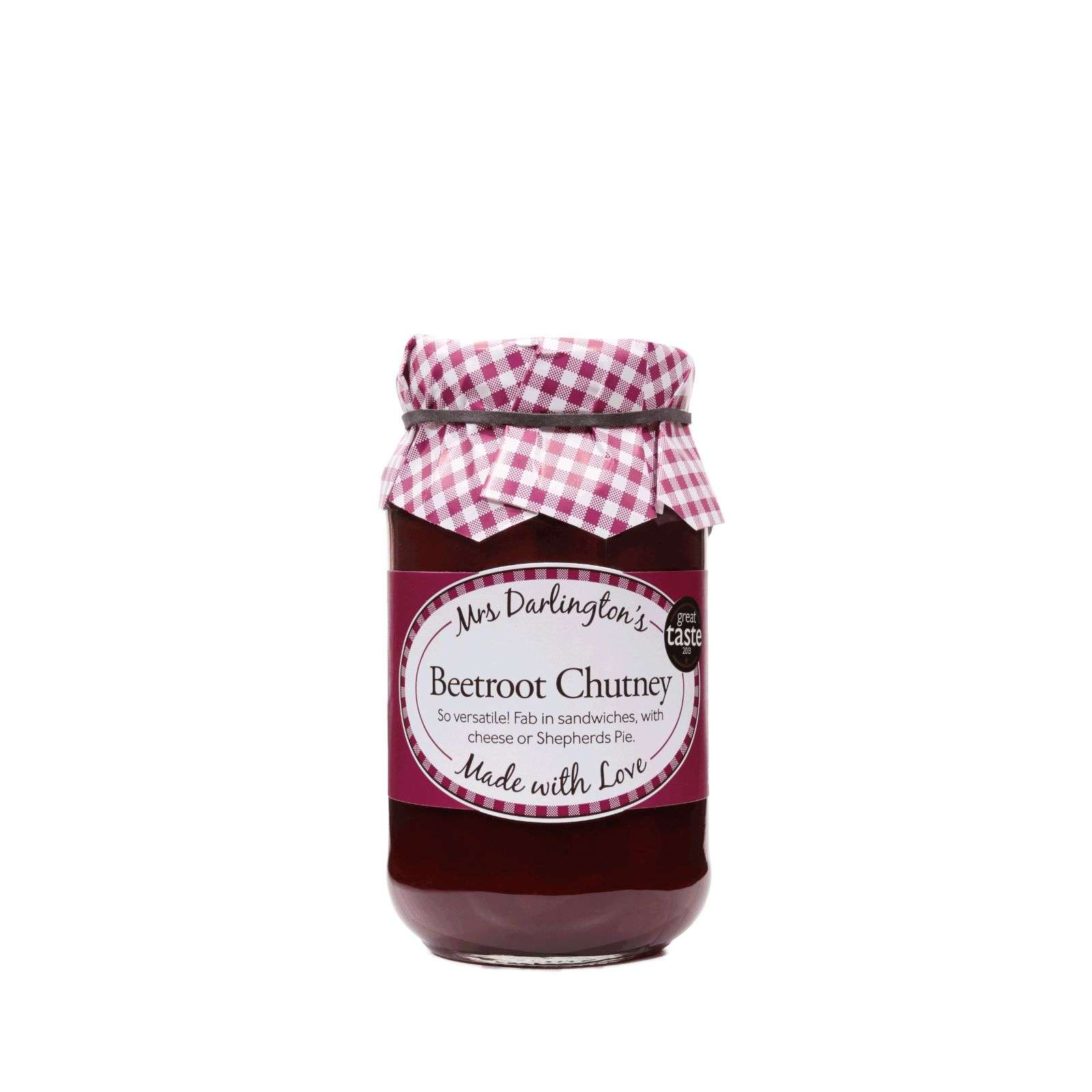 6 x Mrs Darlington's Beetroot Chutney - 312g
