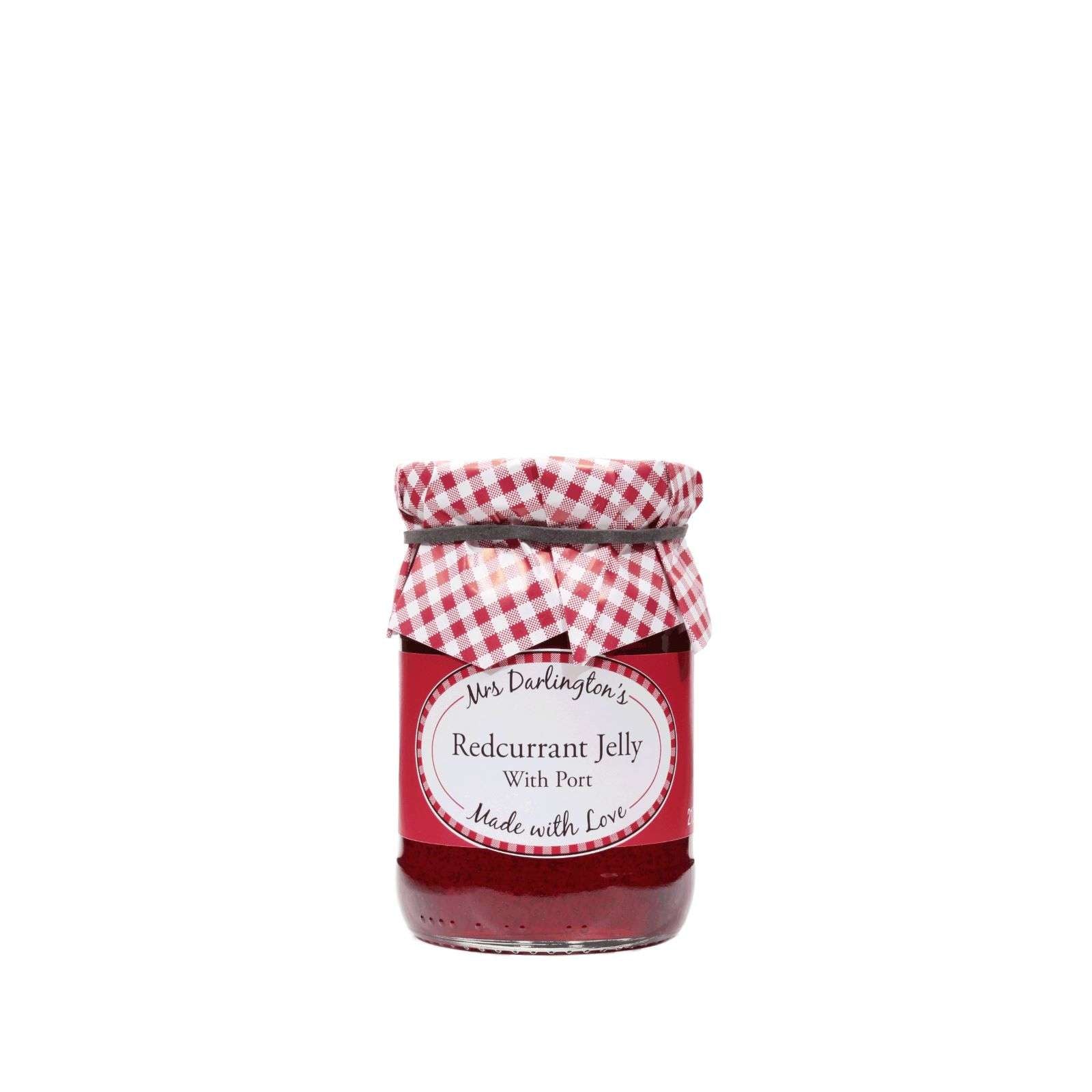 6 x Mrs Darlington's Redcurrant Jelly with Port - 212g
