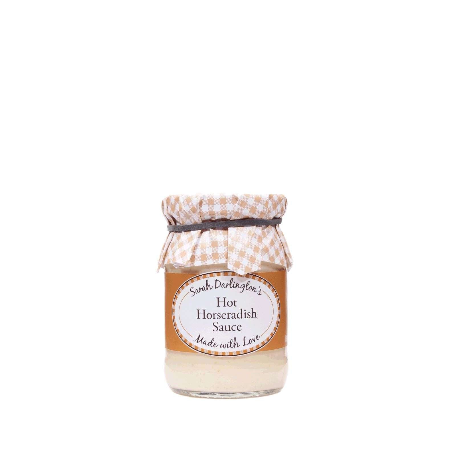 6 x Sarah Darlington's Hot Horseradish Sauce - 180g