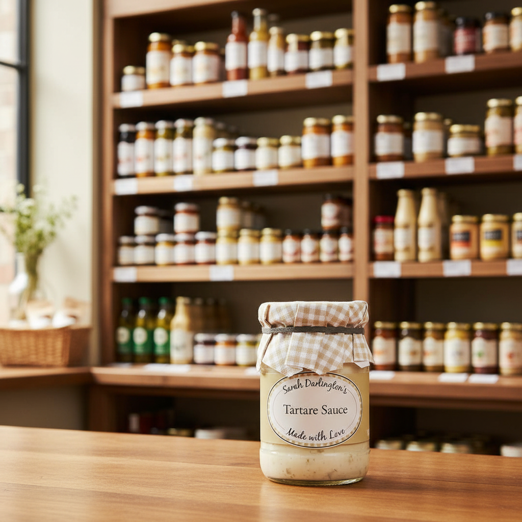 6 x Sarah Darlington's Tartare Sauce - 180g