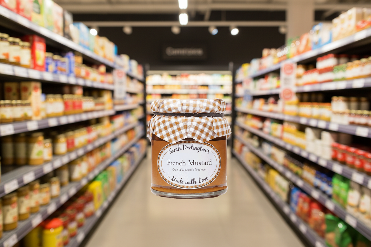 Sarah Darlington's French Mustard - 180g