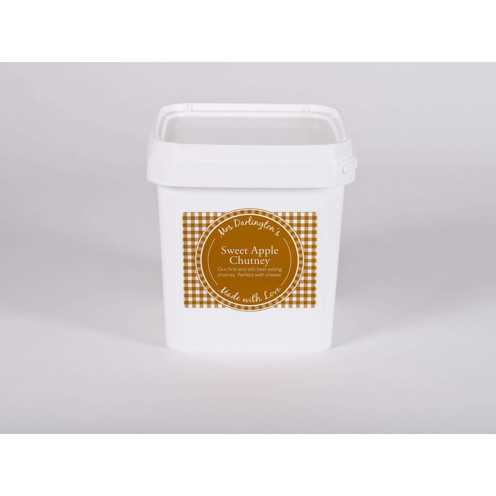 Mrs Darlington's Sweet Apple Chutney Catering Tub - 3kg