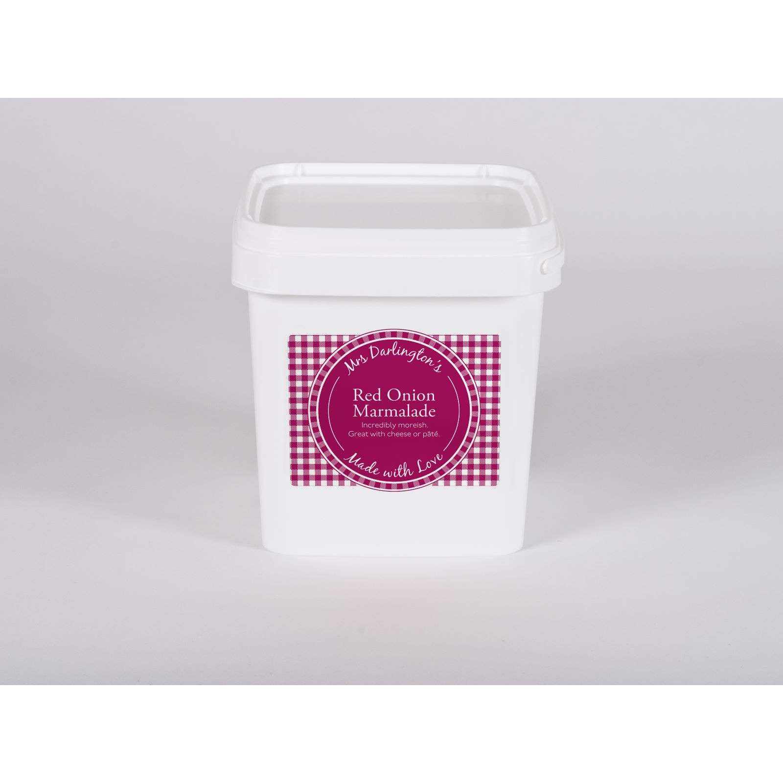 Mrs Darlington's Red Onion Marm Catering Tub - 3kg