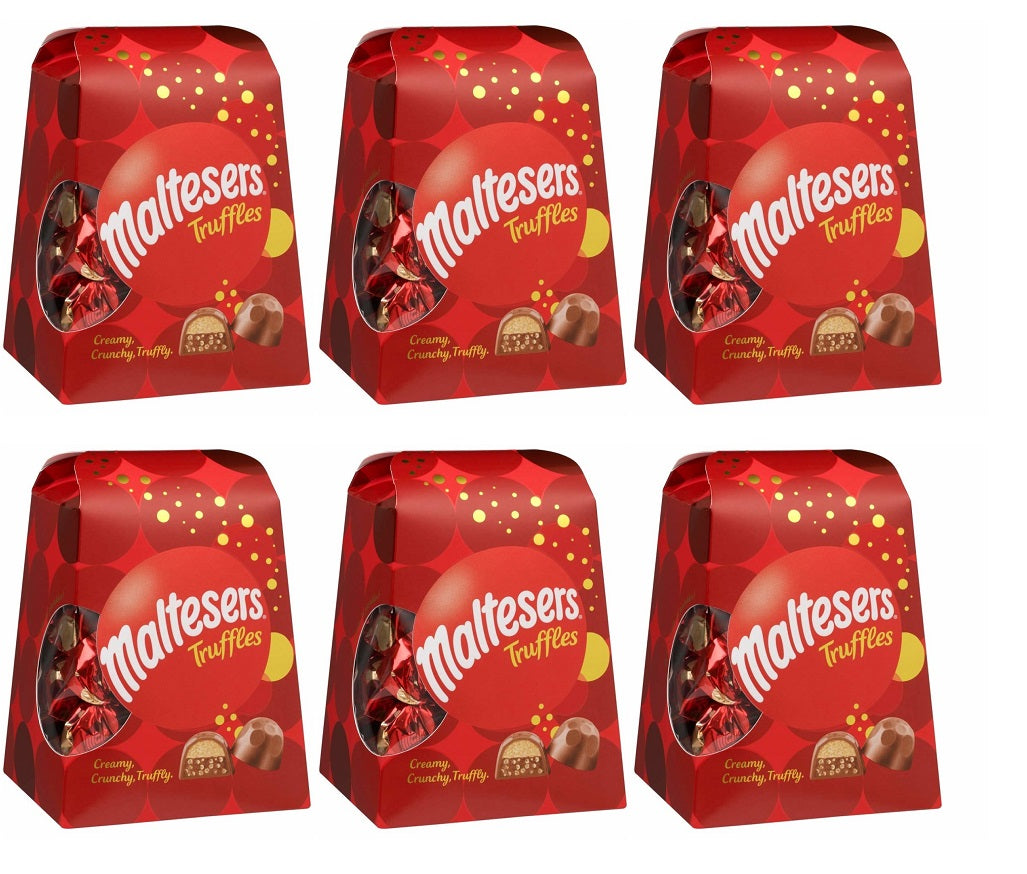6 x Maltesers Truffles Milk Chocolate Gift Box Of Chocolates 200G