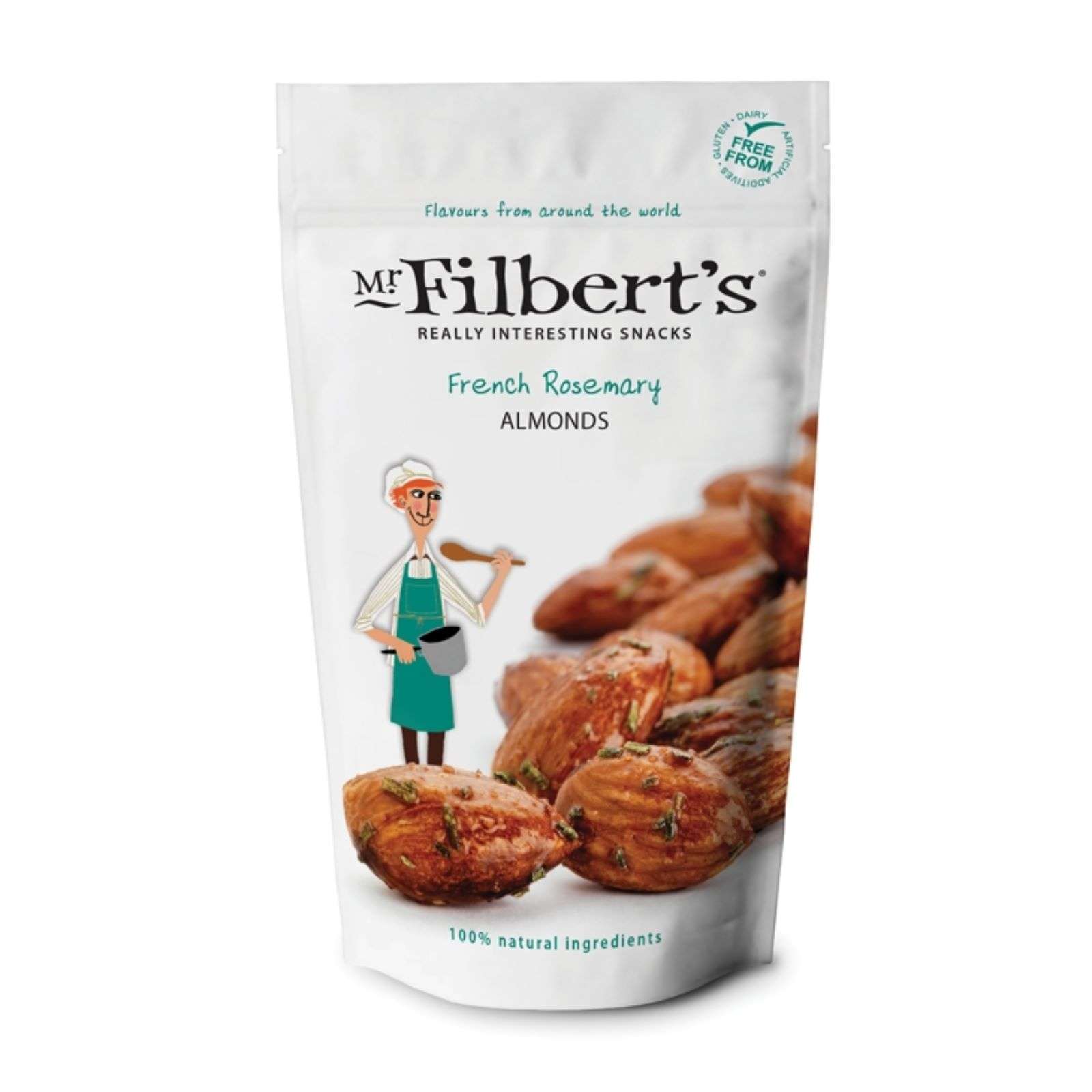 Mr Filberts French Rosemary Almonds - 100g