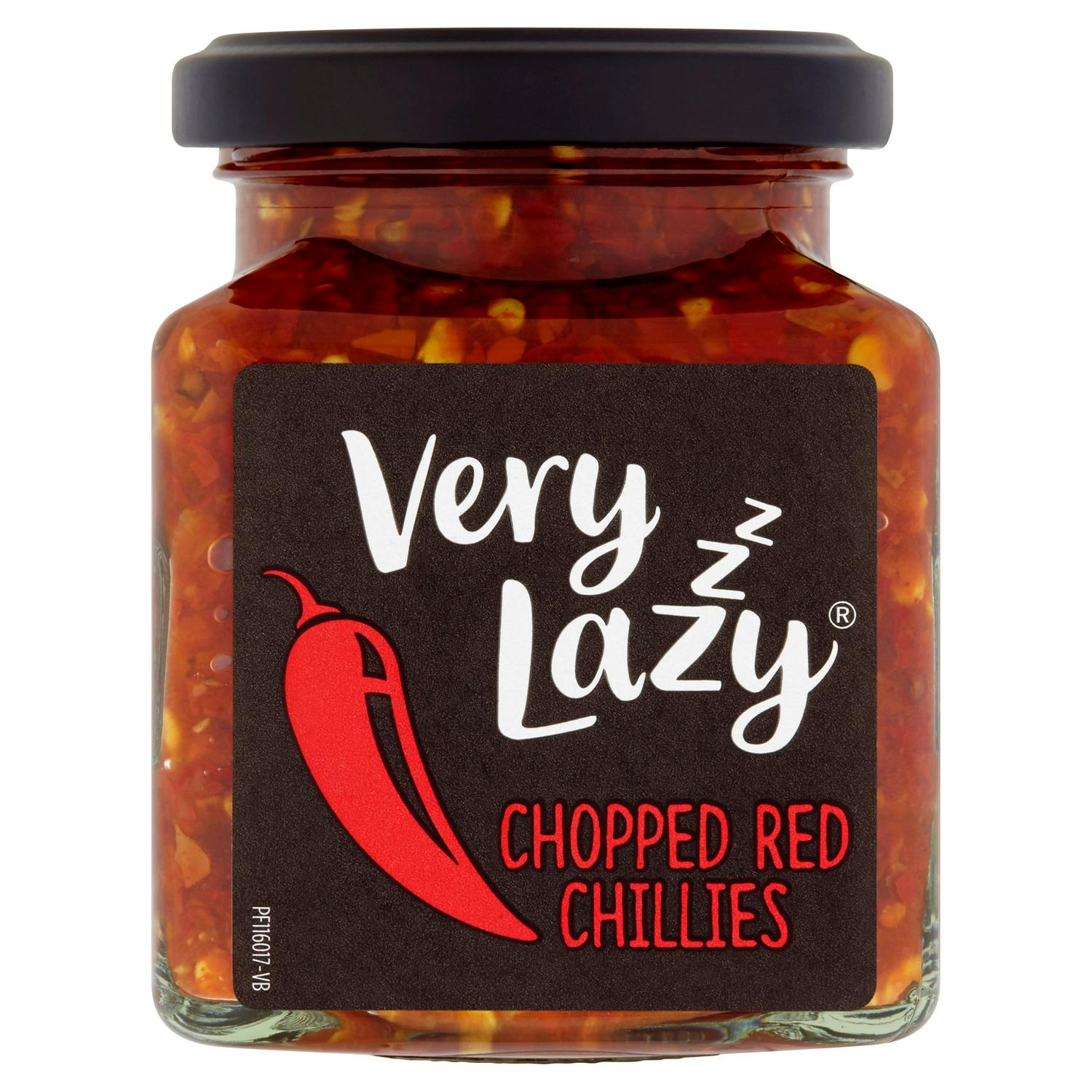 6 x Very Lazy Chillies Chopped - 190G