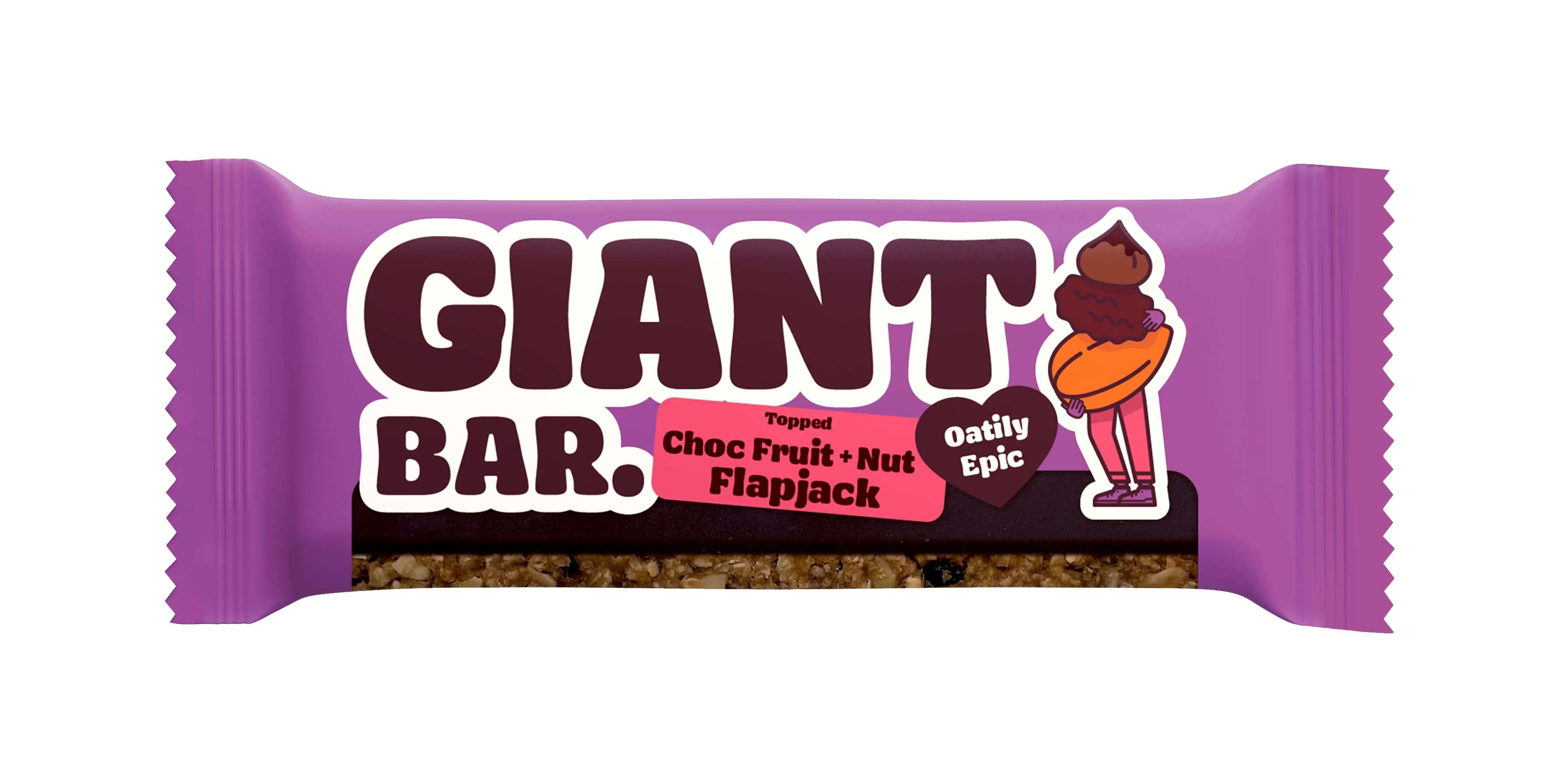 Giant Bar Choc Fruit & Nut - 100g