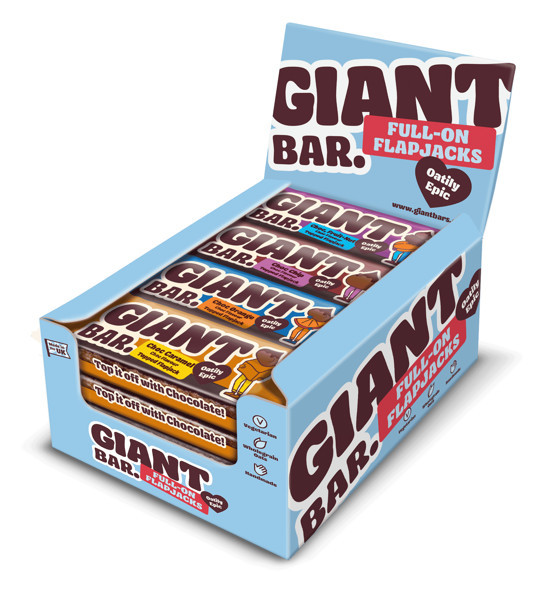 20 x Giant Bar Mixed Chocolate - 100g