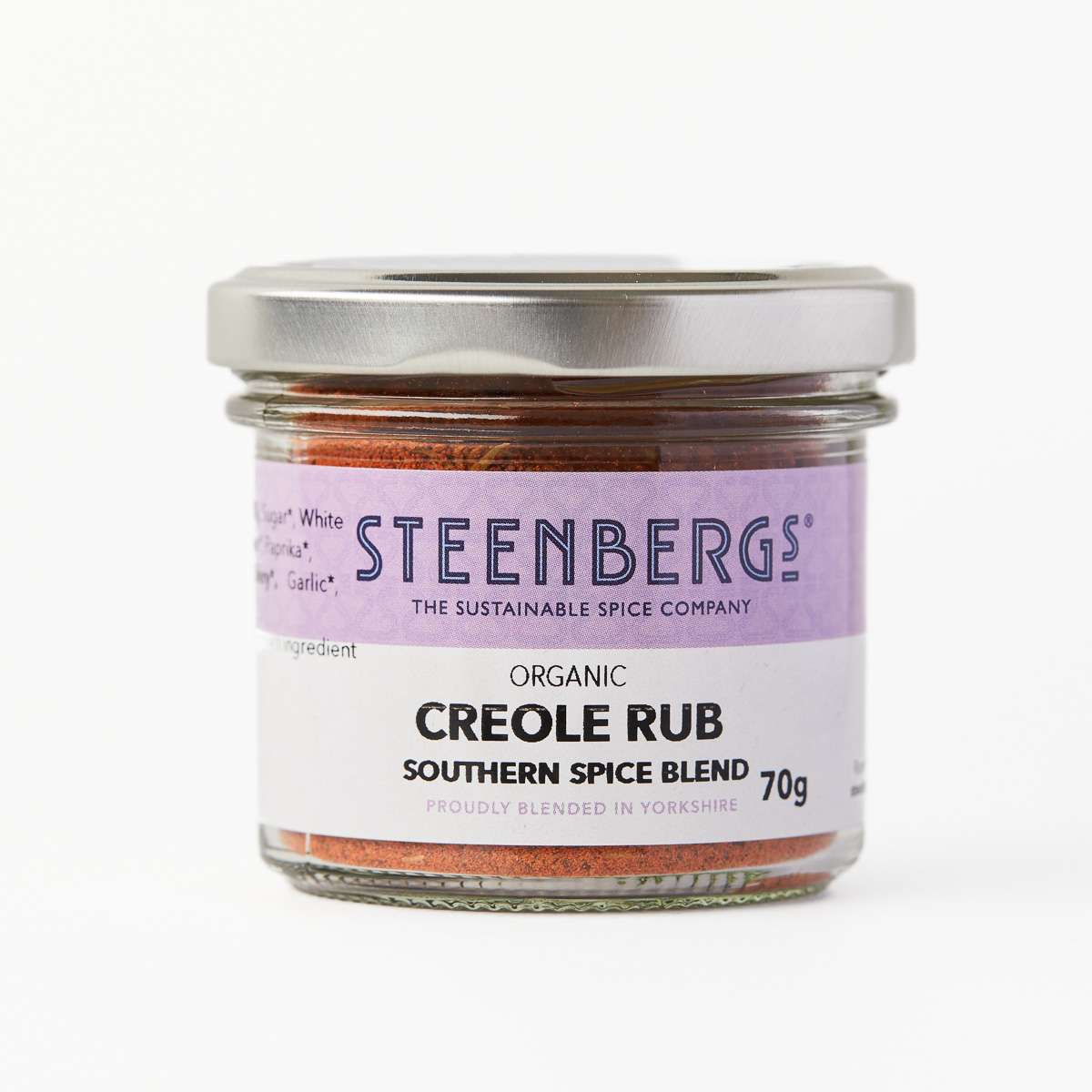 Steenbergs Organic Creole Rub - 70g