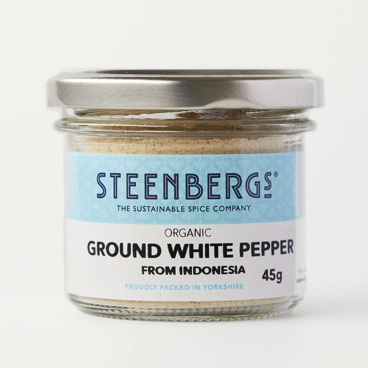 Steenbergs Organic Ground White Pepper - 45g
