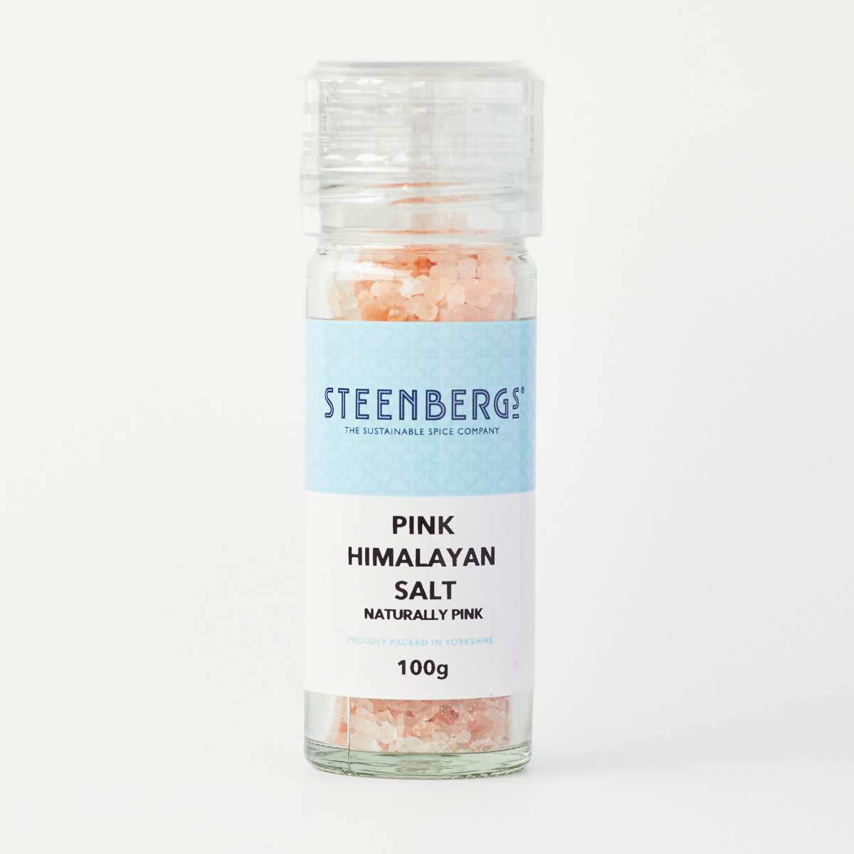 Steenbergs Pink Himalayan Salt Grinder - 100g