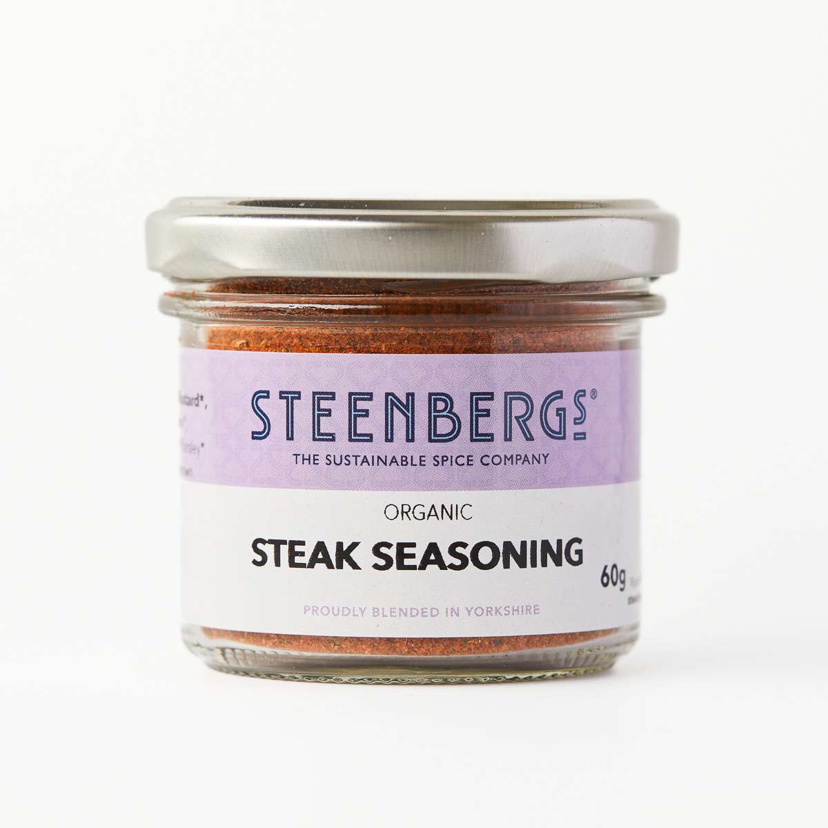 Steenbergs Organic Steak Seasoning - 60g