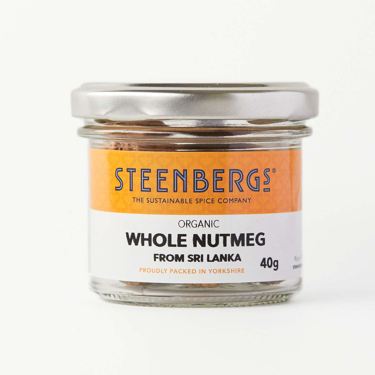 Steenbergs Organic Whole Nutmeg - 40g