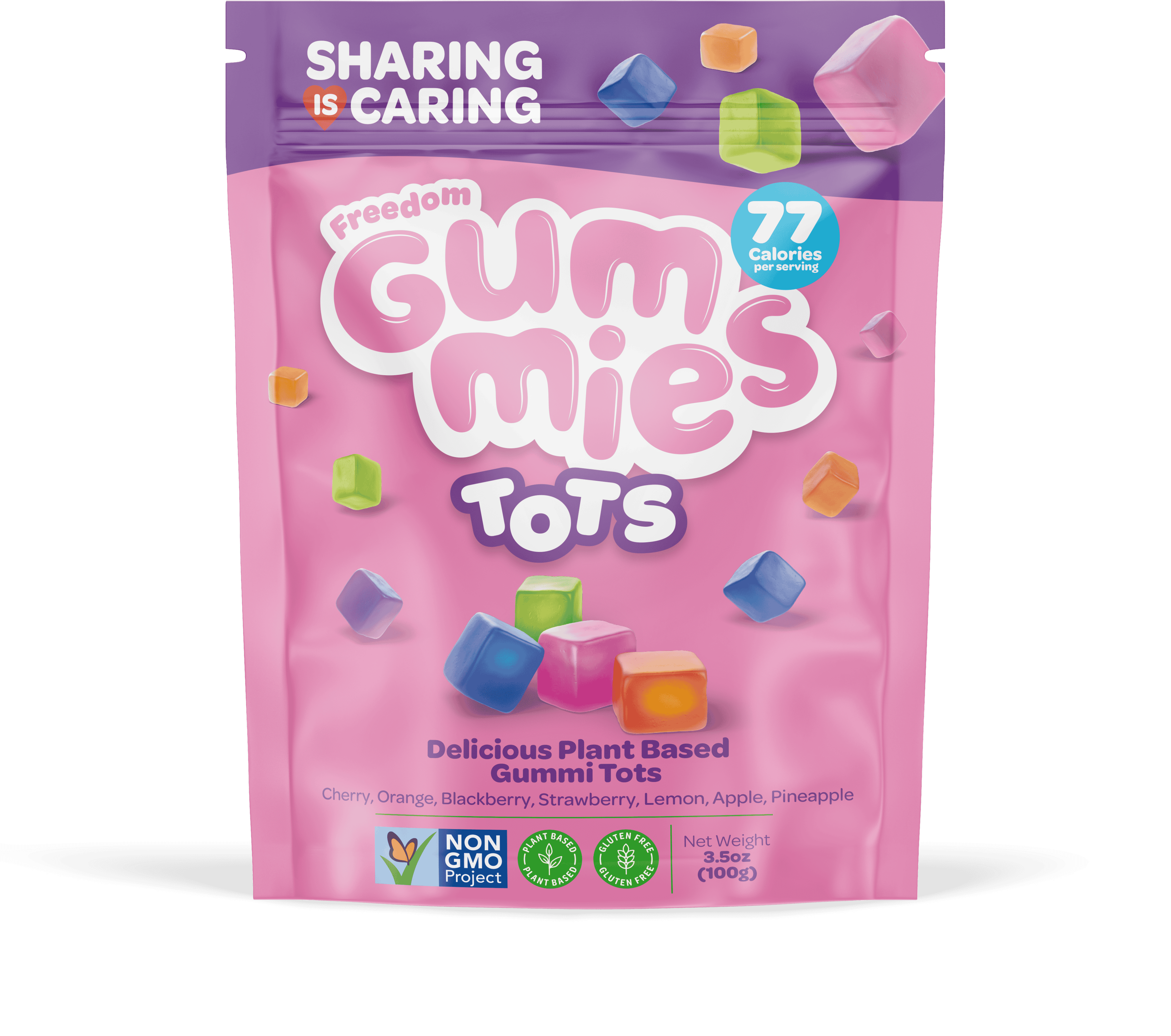 10 x Freedom Gummies Tots - 100g