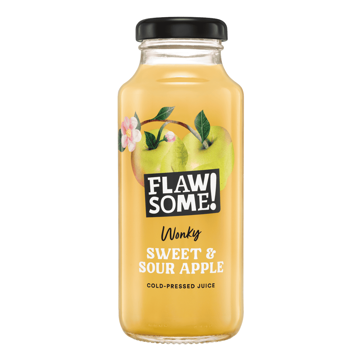 12 x Flawsome Sweet & Sour Apple Juice - 250ml