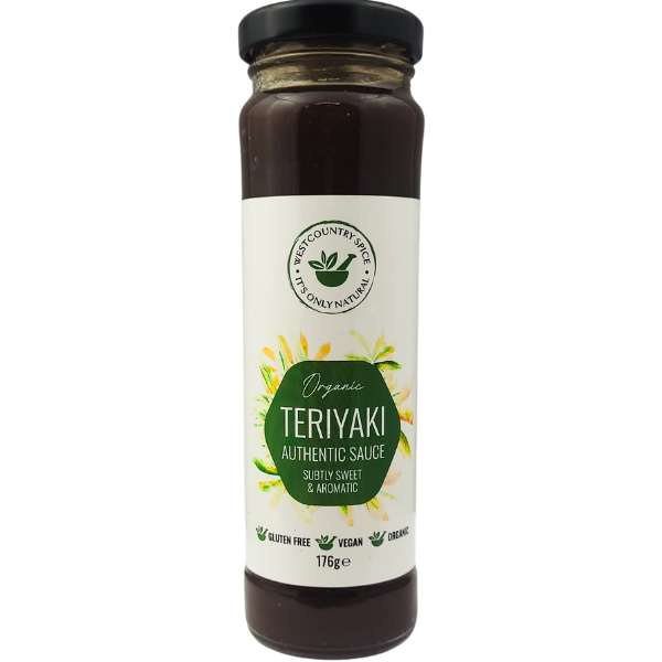 6 x Westcountry Spice Org Vegan Teriyaki Sauce - 175g