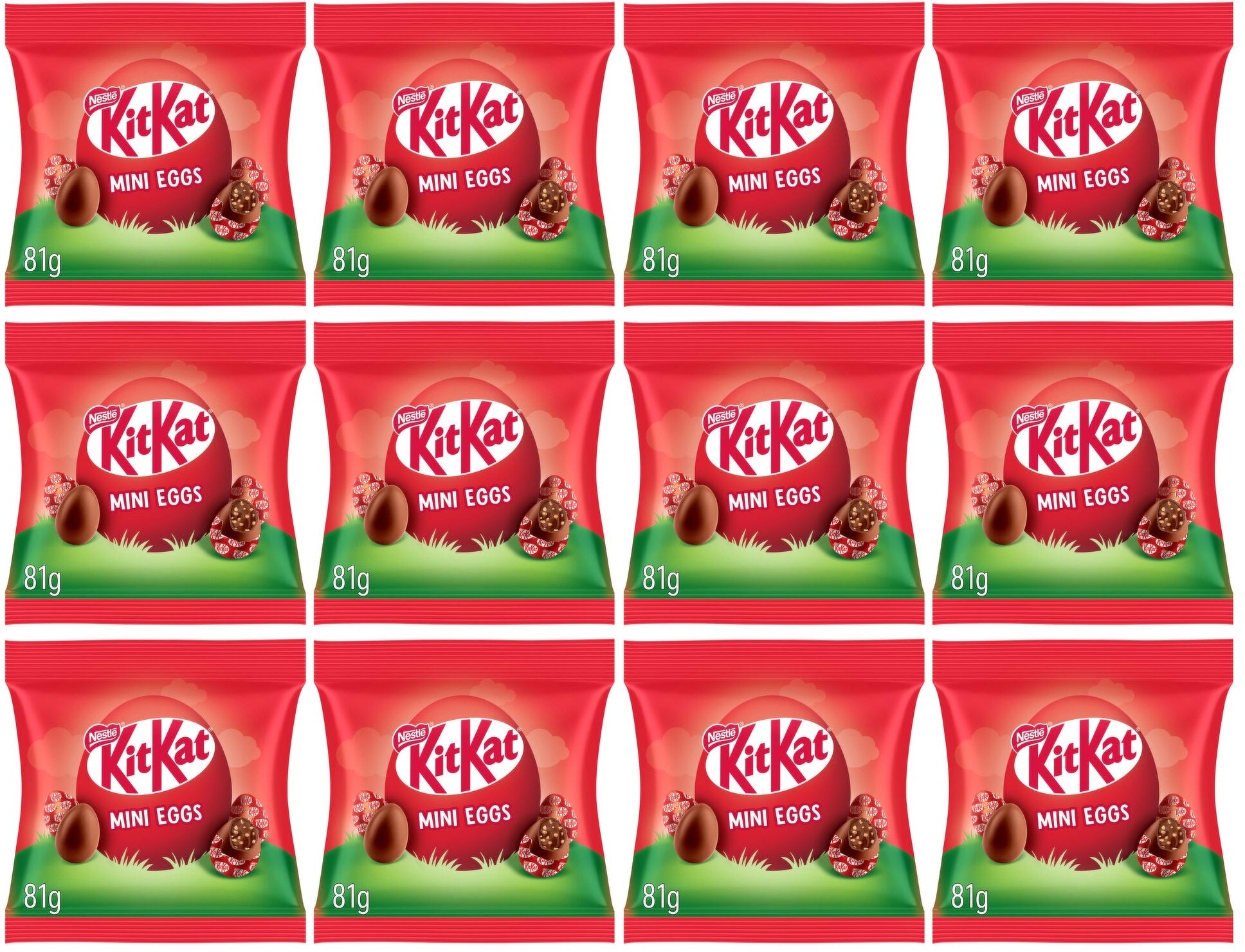12 x Kit Kat Mini Eggs 81G
