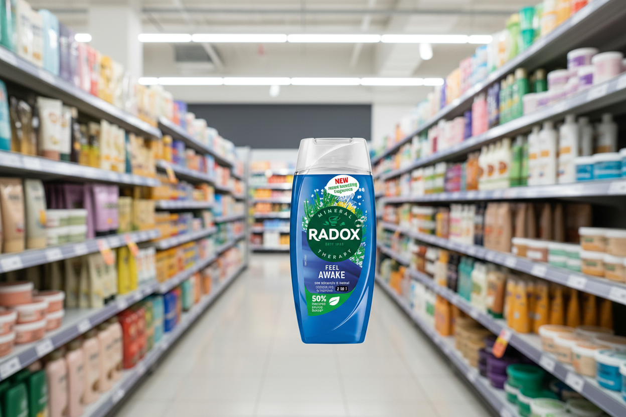 6 x Radox Mineral Therapy Body Wash Feel Awake 225 Ml