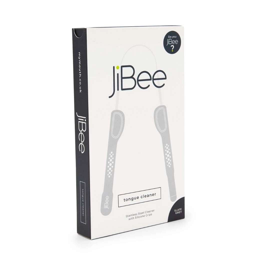 MyMouth JiBee Tongue Cleaner - Slate Grey - 1pc