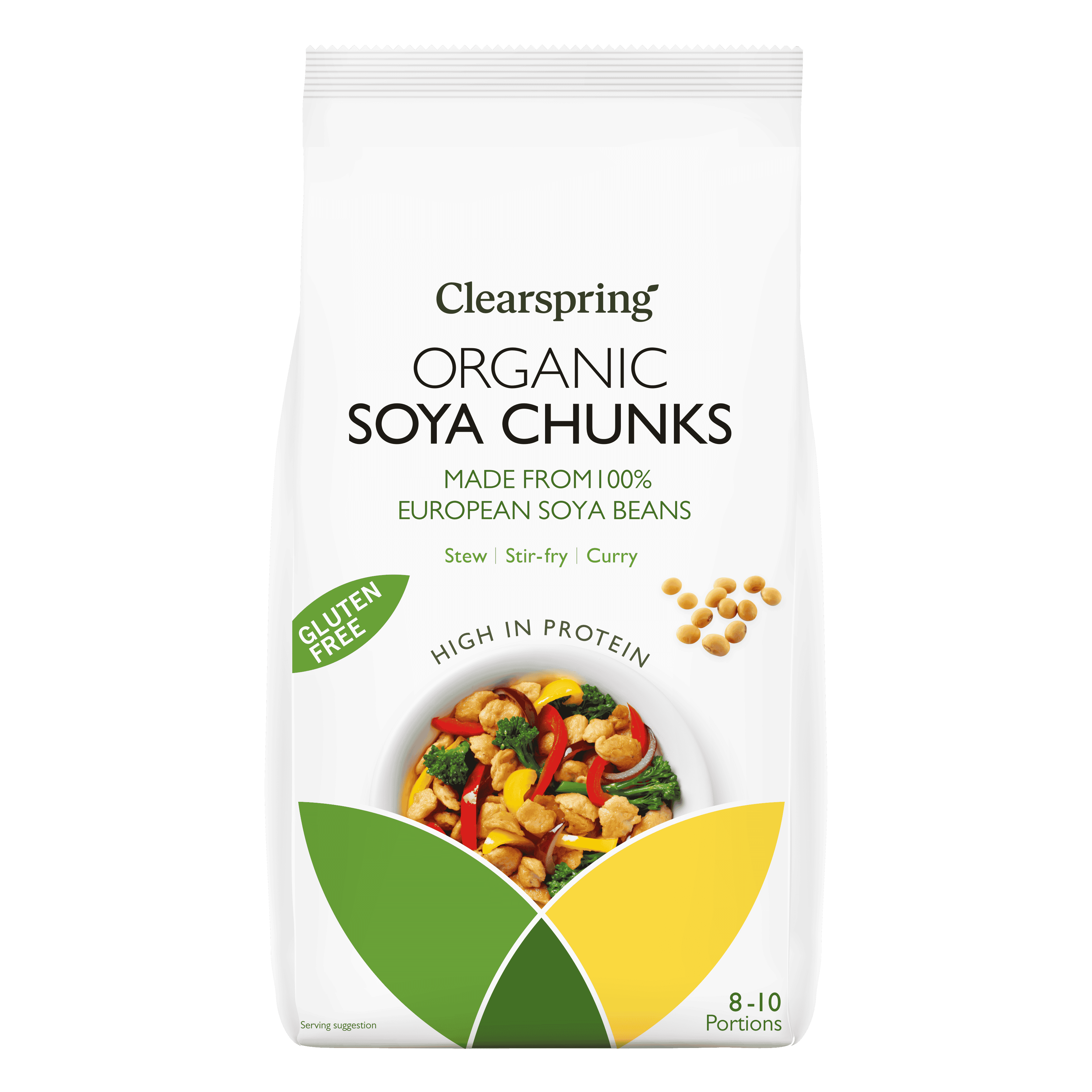 Clearspring Org Soya Chunks - 200g