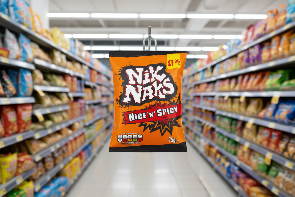 20 x Kp Nik Naks Nice N Spicy - 75GM