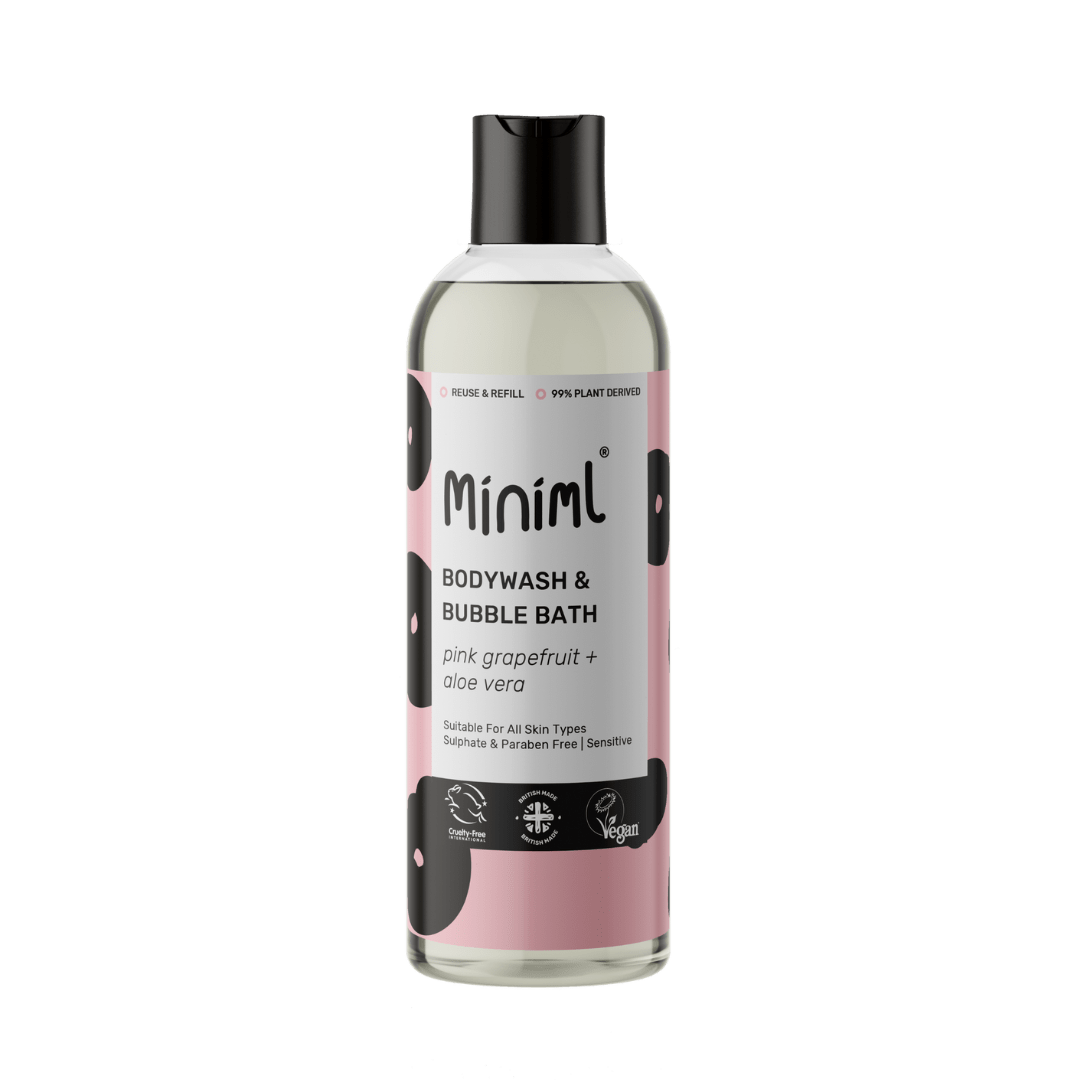 Miniml Bodywash Grapefruit & Aloe Vera - 500ltr