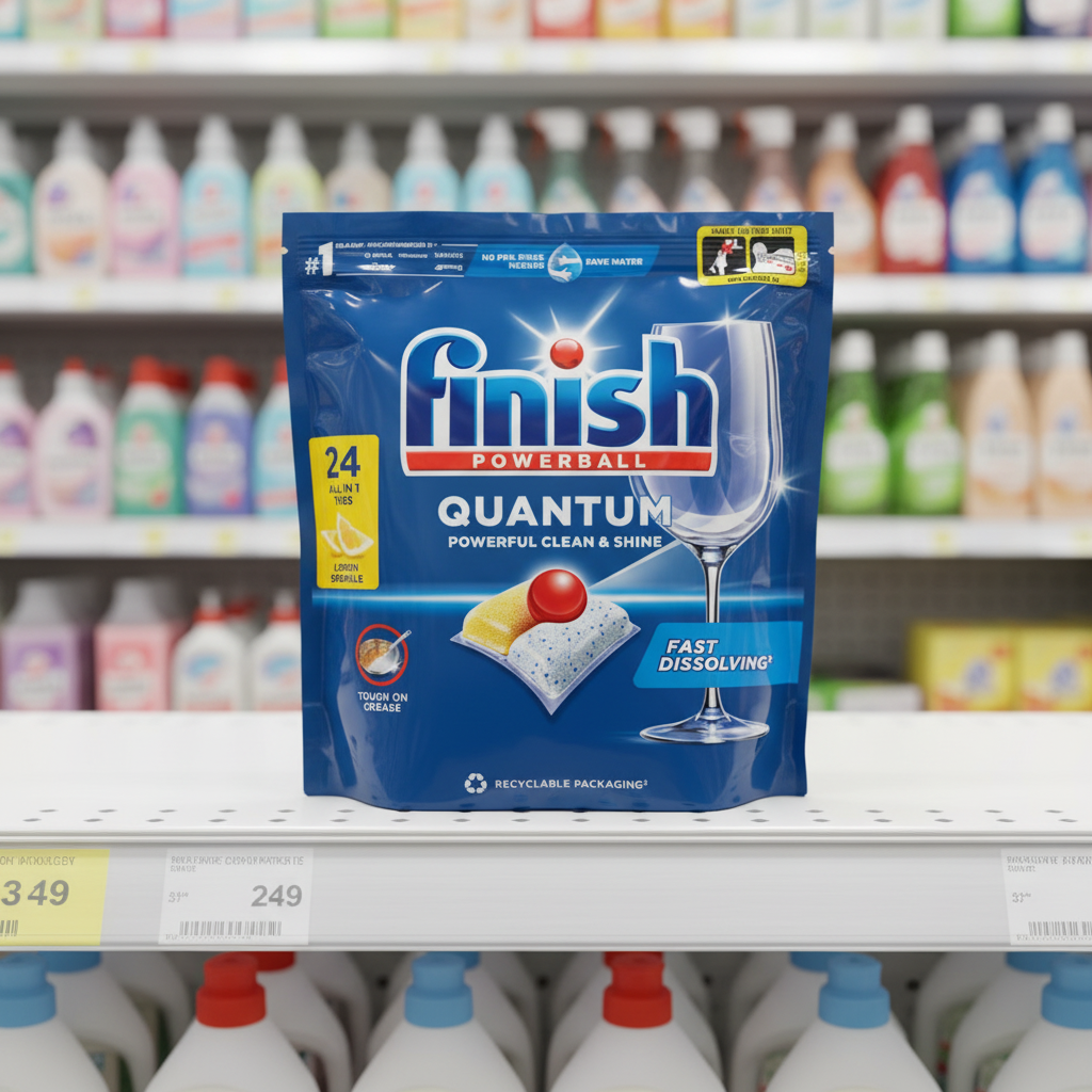 7 x Finish Quantum Lemon - 24 PACK