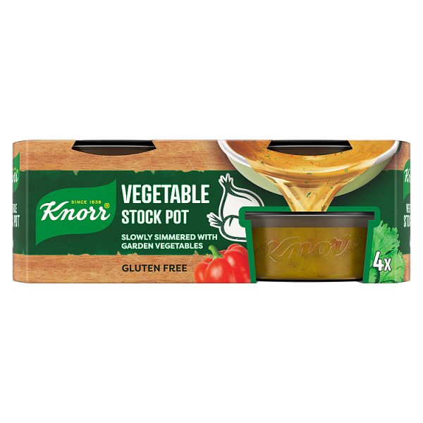 8 x Knorr Stock Pot Vegetable 4X 28 G