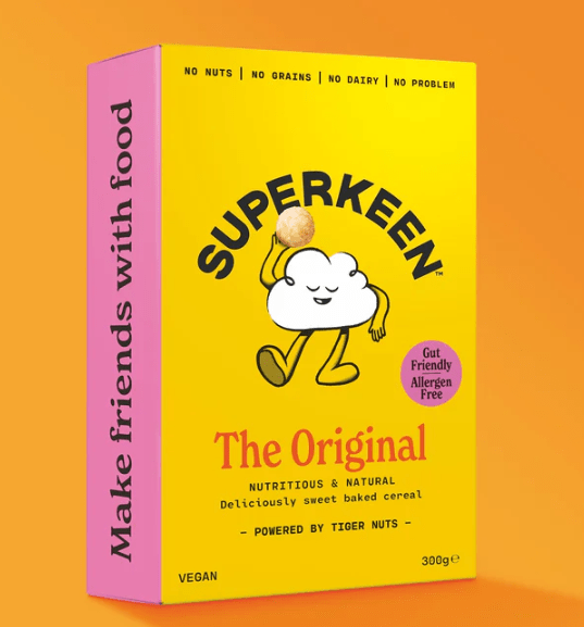 Superkeen Original Org Tiger Nut Cereal - 240g