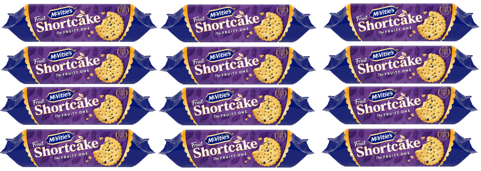 12 x Mcvities Fruit Shortcake - 200GM