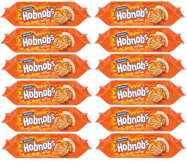 12 x Mcvities Hobnobs - 255GM
