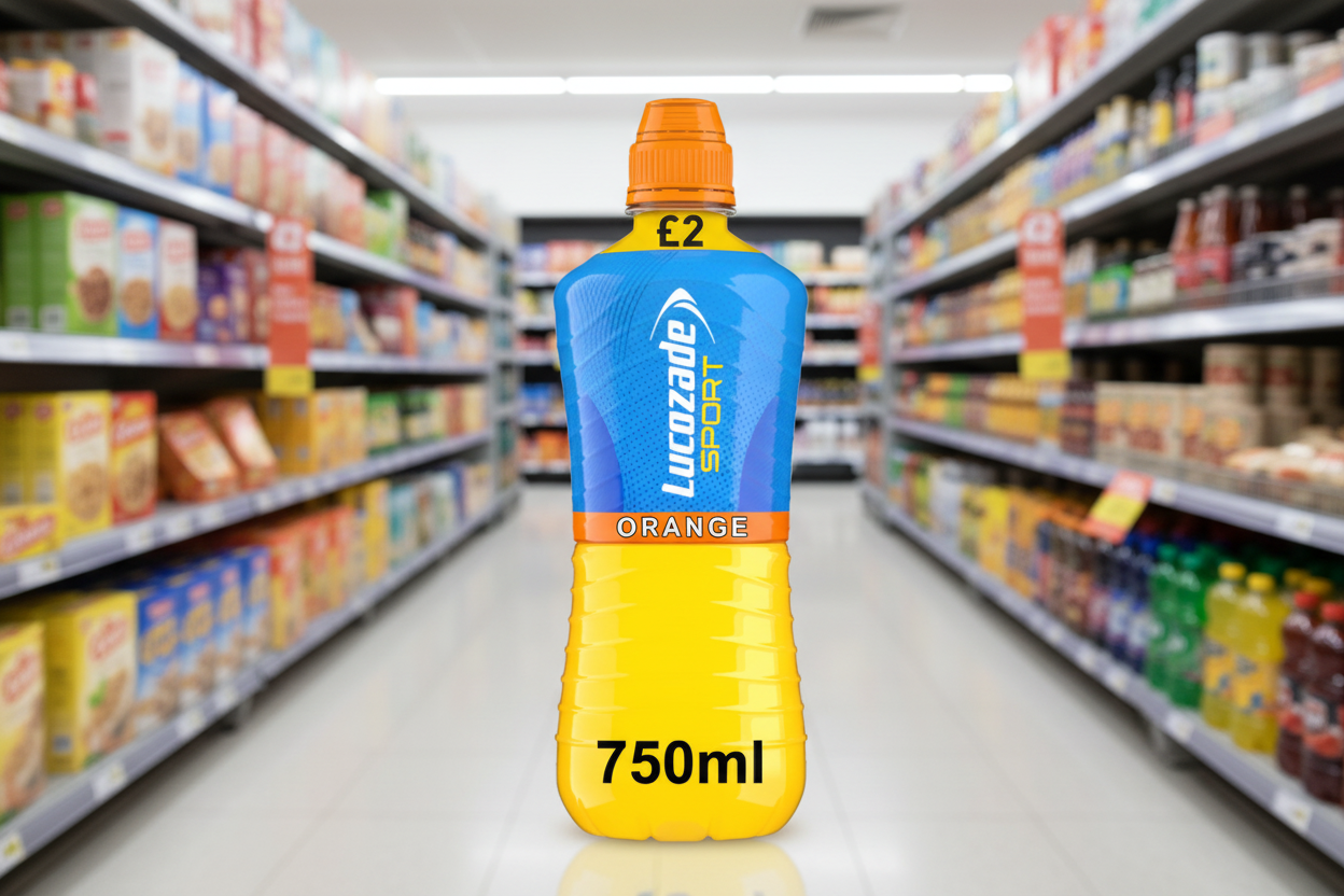 12 x Lucozade Sport Orange - 750ML