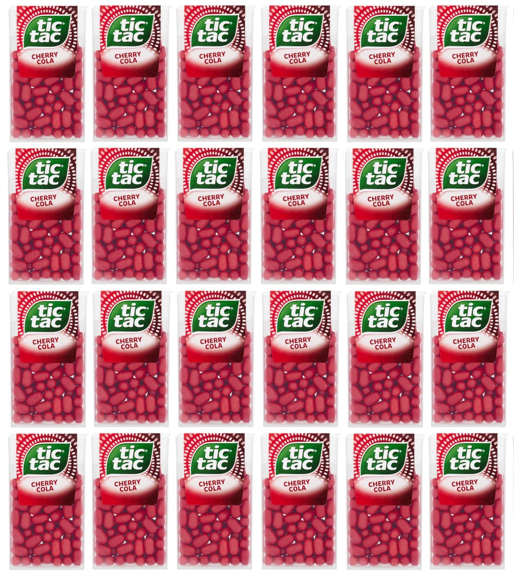 24 X Tic Tac Mixers Cherry - Cola
