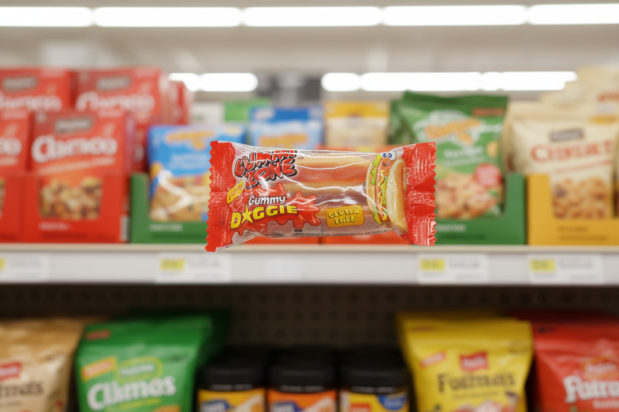 60 x Gummi Zone Gummy Doggie 8Gm