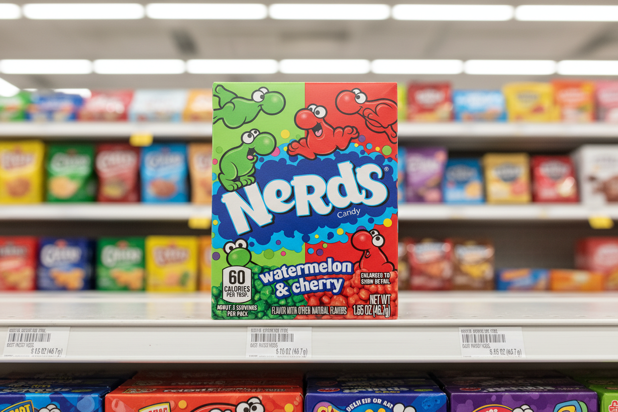 36 x Nerd Watermelon And Cherry Impulse Pack - 46.7G