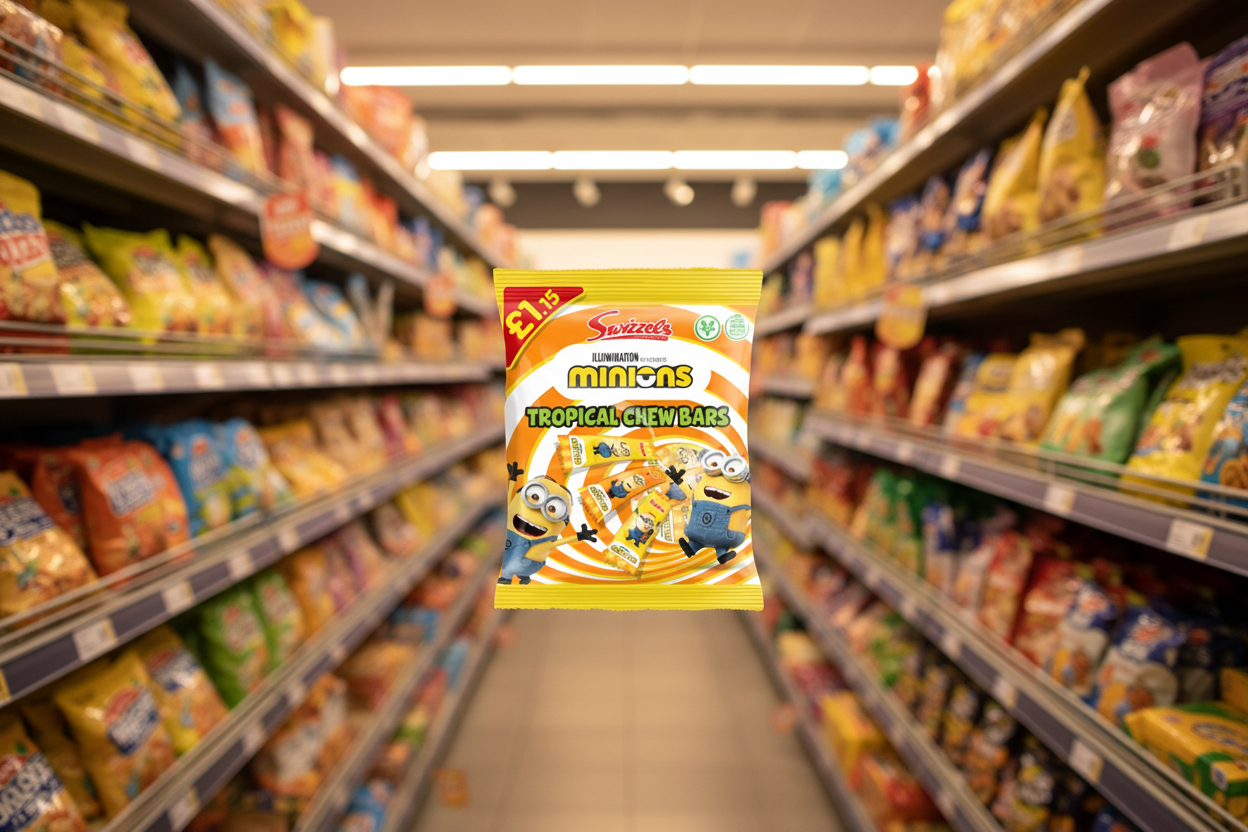 12 x Minions Mini Chew Bar Bag - 120G