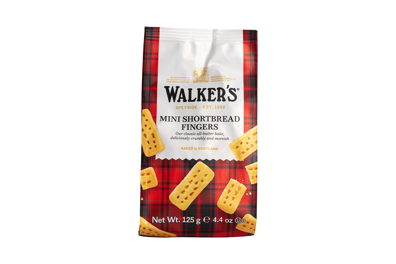 Walker's Shortbread Mini Shortbread Fingers Bag - 125g